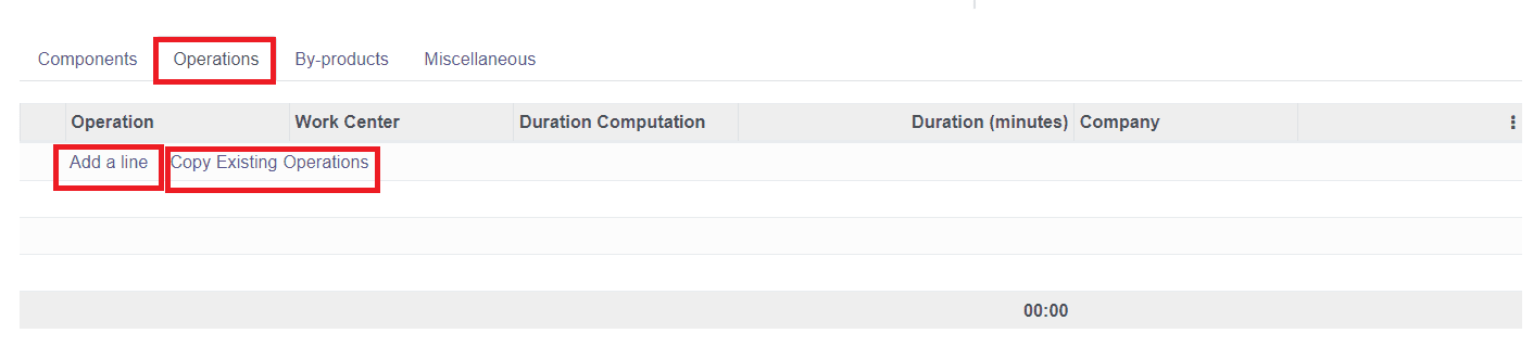 Odoo 15 manufacturing